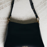 TASH SHOULDER BAG BLACK GOLD