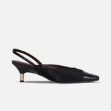 BOUT CARRE SLINGBACK PYTHON