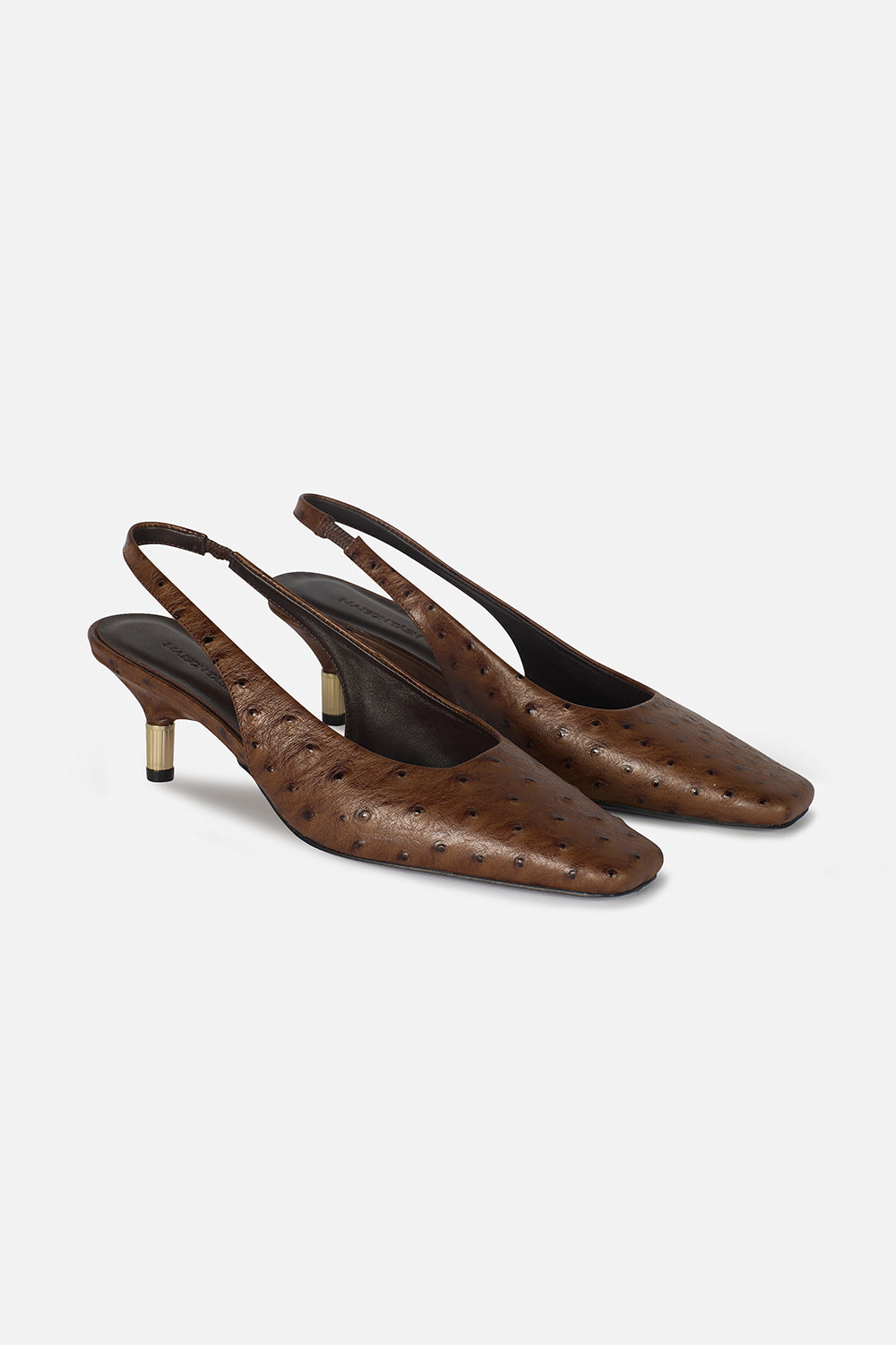 SADE SLINGBACK OSTRICH
