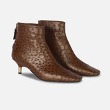 BOUT CARRE BOOTS OSTRICH