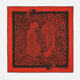 TASH COTTON FOULARD - KIRMIZI